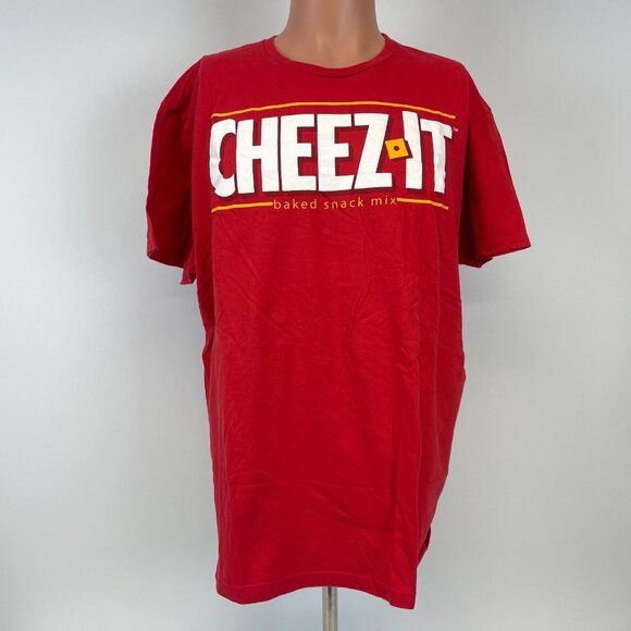 Kelloggs Cheez It Baked Snack Mix Official T Shirt Crackers Size 2XL - Picture 2 of 4